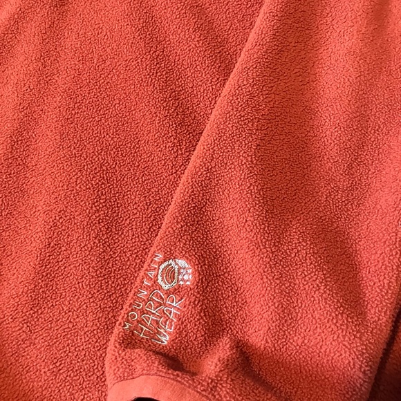 Mountain Hardwear Mens 1/4 Zip Pullover Fleece Outdoor Sweater Size M EUC - Picture 6 of 10